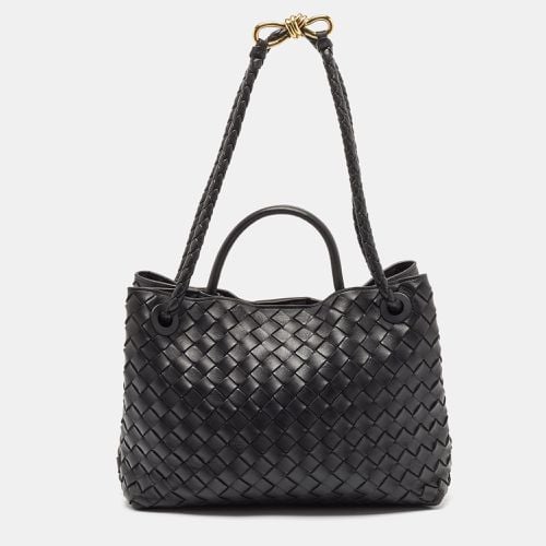 Intrecciato Leather Medium Andiamo Top Handle Bag - Bottega Veneta - Modalova