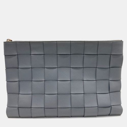 Leather Clutch Bag - Bottega Veneta - Modalova