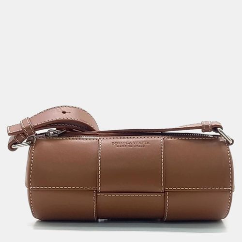 Leather Small Canette Shoulder Bag - Bottega Veneta - Modalova