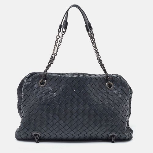 Intrecciato Leather Shoulder Bag - Bottega Veneta - Modalova