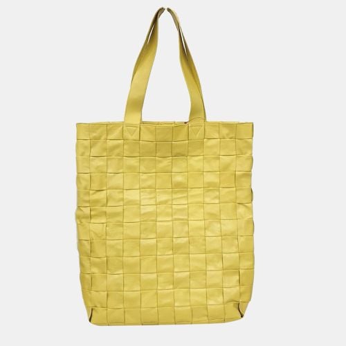 Leather Maxi Cassette Tote Bag - Bottega Veneta - Modalova