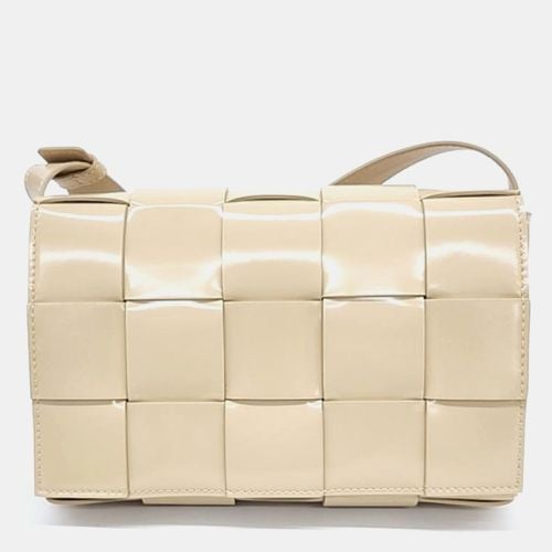 Leather Cassette Shoulder Bag - Bottega Veneta - Modalova