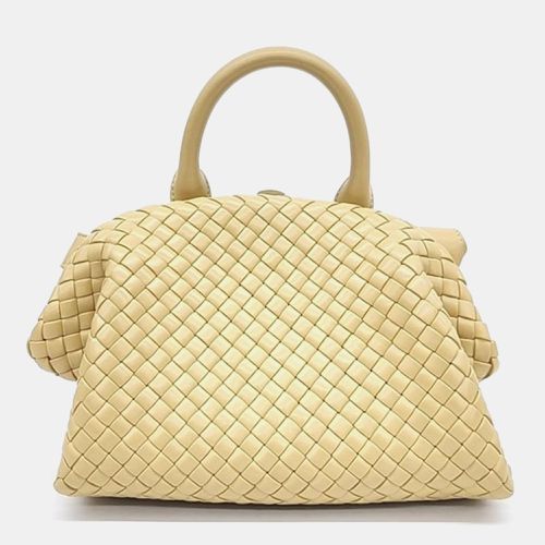 Intrecciato Leather Small Top Handle bag - Bottega Veneta - Modalova