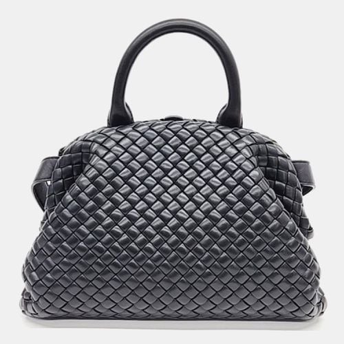 Leather Small Top Handle Bag - Bottega Veneta - Modalova