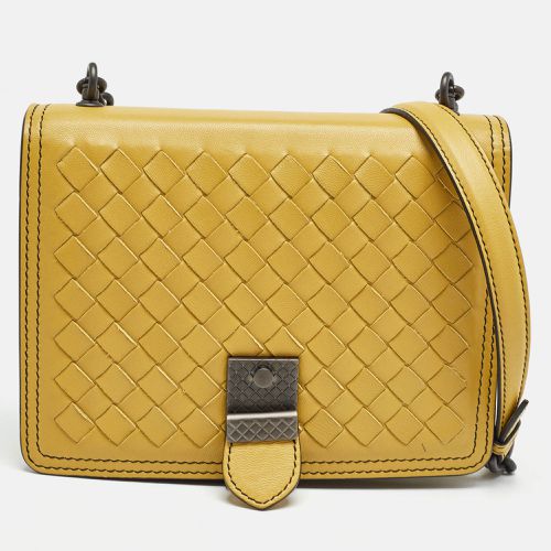 Light Intrecciato Leather Mini Runway Shoulder Bag - Bottega Veneta - Modalova