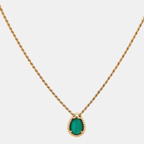 Serpent Boheme Malachite 18k Gold S Motif Necklace - Boucheron - Modalova