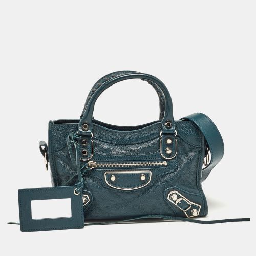 Leather Mini Metallic Edge Classic City Bag - Balenciaga - Modalova