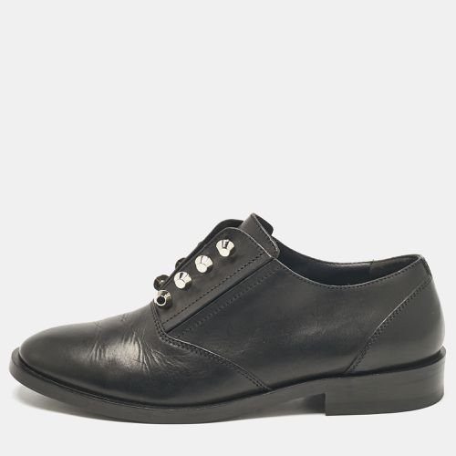 Leather Studded Oxfords Size 37 - Balenciaga - Modalova