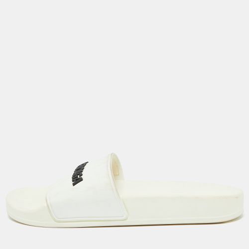 Rubber Logo Pool Slides Size 37 - Balenciaga - Modalova