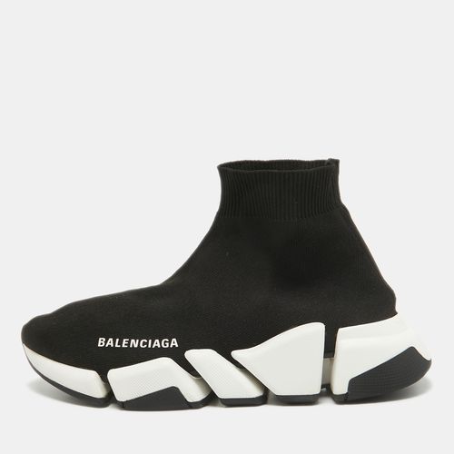 Knit Fabric Speed Trainer Slip On Sneakers Size 37 - Balenciaga - Modalova