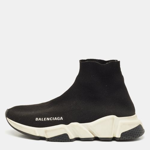 Knit Fabric Speed High Top Sneakers Size 36 - Balenciaga - Modalova