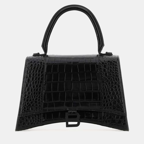 Leather Hourglass Handbag - Balenciaga - Modalova