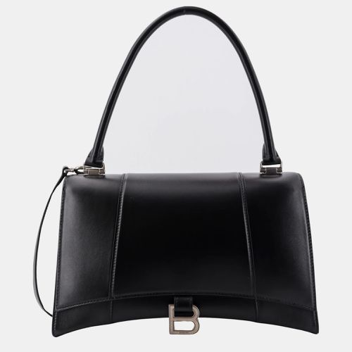 Leather Hourglass Hinge Shoulder Bag - Balenciaga - Modalova