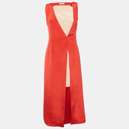 Silk Sleeveless Midi Dress S - Barbara Casasola - Modalova