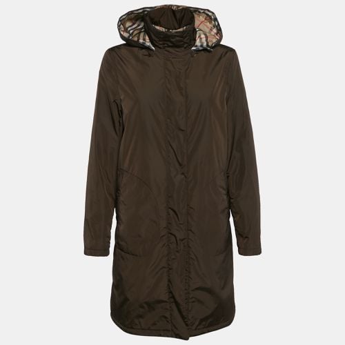 Nylon Detachable Hood Overcoat M - Burberry London - Modalova