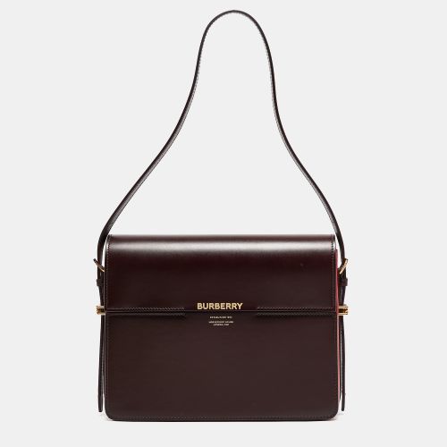 Red Leather Large Grace Shoulder Bag - Burberry - Modalova