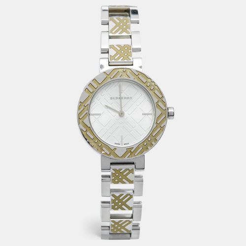 Stainless Steel Heritage BU1181 Women's Wristwatch 33 mm - Burberry - Modalova