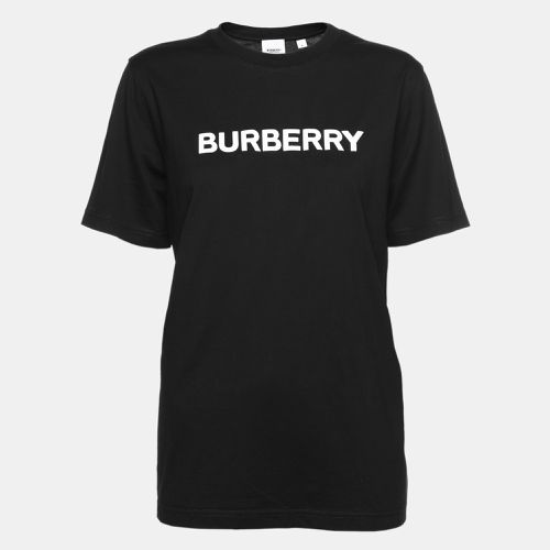 Cotton Logo Print T-Shirt M - Burberry - Modalova