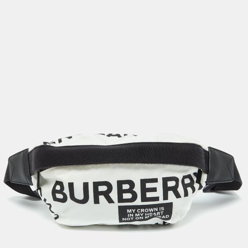 Fabric Sonny Medium Logo Belt Bag - Burberry - Modalova