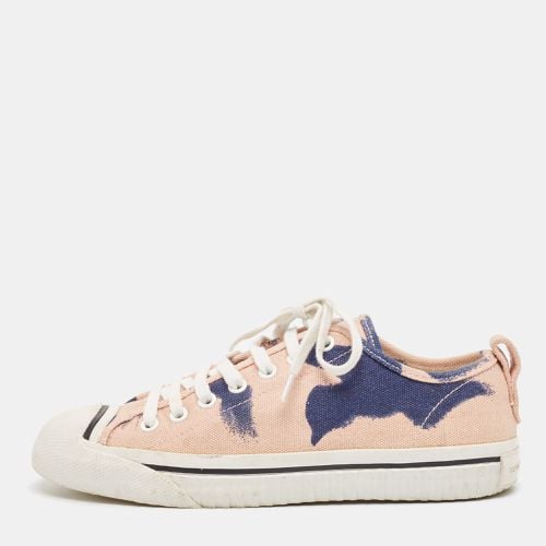 Canvas Lace Up Sneakers Size 38 - Burberry - Modalova