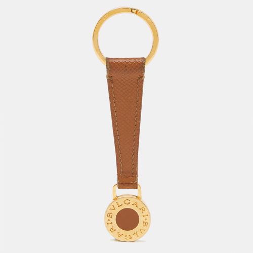 Leather Key Ring - Bvlgari - Modalova