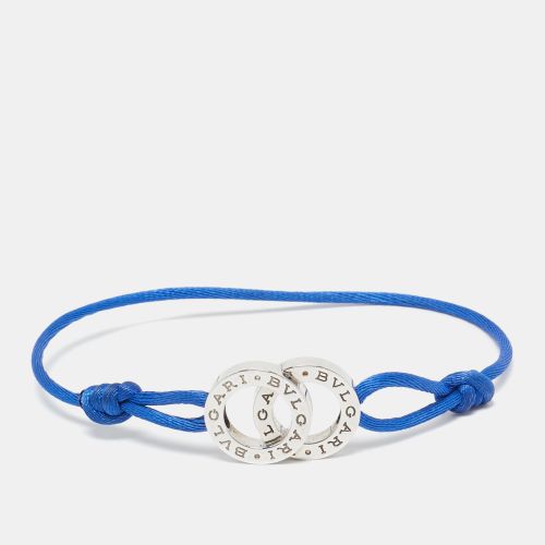 Circles Sterling Blue Adjustrable Cord Bracelet - Bvlgari - Modalova