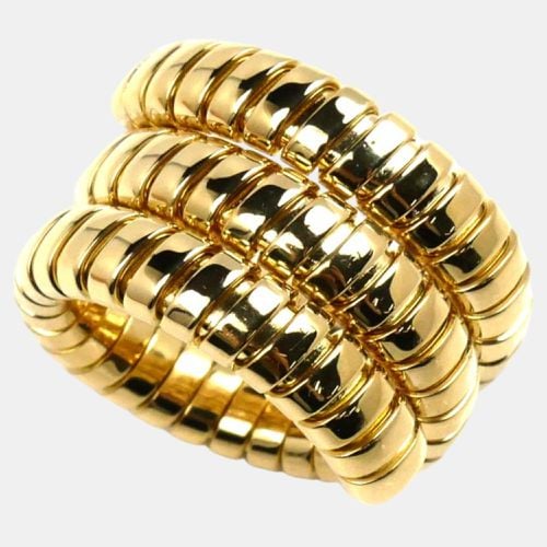 Gold Tubogas Ring Gold Metal - Bvlgari - Modalova