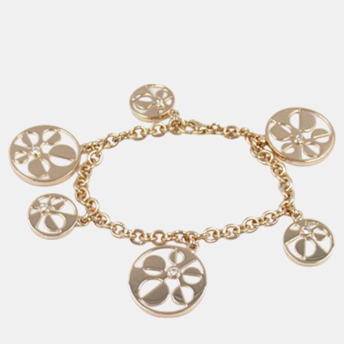 K Gold Diamond Shell Bracelet - Bvlgari - Modalova