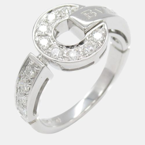 K Gold Diamond Ring EU 49 - Bvlgari - Modalova