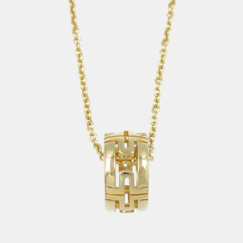 K Gold Parentesi Pendant Necklace - Bvlgari - Modalova