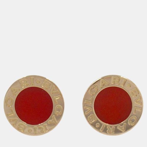 K Gold Carnelian Earrings - Bvlgari - Modalova