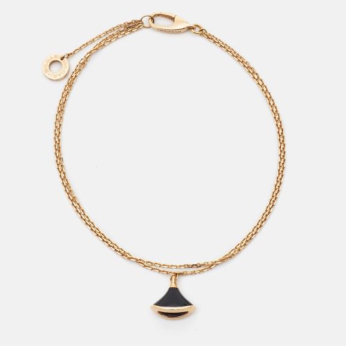 Divas' Dream Onyx 18k Rose Bracelet M/L - Bvlgari - Modalova