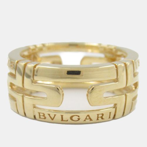 K Gold Parentesi Band Ring EU 48 - Bvlgari - Modalova