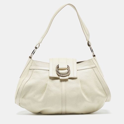 Off Leather Chandra Shoulder Bag - Bvlgari - Modalova