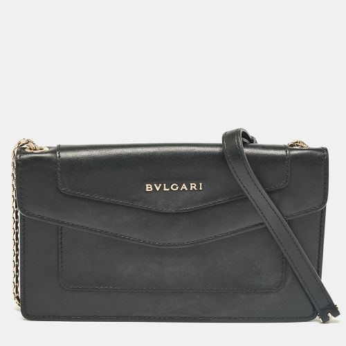 Leather Flap Clutch Bag - Bvlgari - Modalova