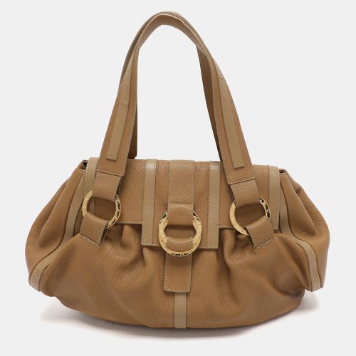 Leather Chandra Shoulder Bag - Bvlgari - Modalova