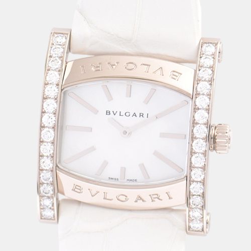 K Gold Assioma AAW36G Quartz Women's Wristwatch 30 mm - Bvlgari - Modalova