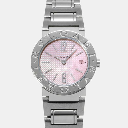 Shell Stainless Steel BBL26S Quartz Women's Wristwatch 26 mm - Bvlgari - Modalova