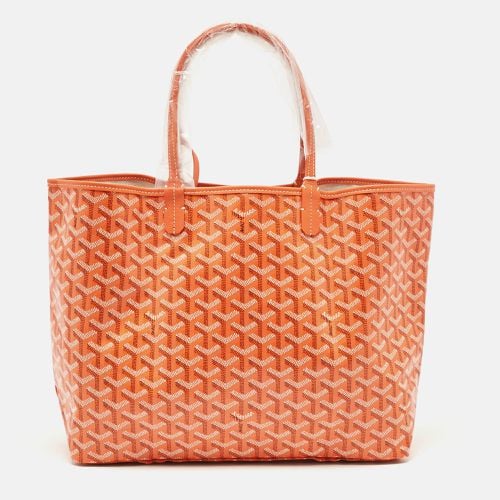 Ine Coated Canvas and Leather Saint Louis PM Tote - Goyard - Modalova