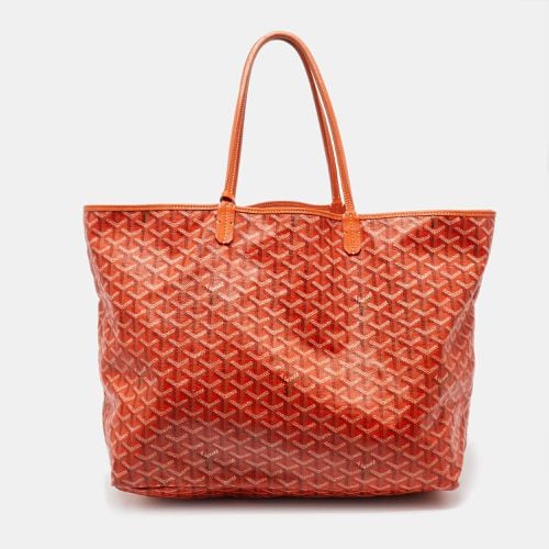 Ine Coated Canvas and Leather Saint Louis GM Tote - Goyard - Modalova