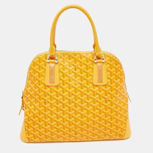 Ine Coated Canvas and Leather Vendome Satchel - Goyard - Modalova