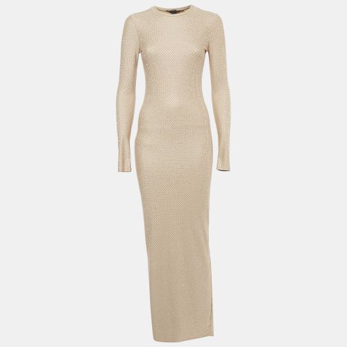 Studded Jersey Long Sleeve Maxi Dress S - Good American - Modalova