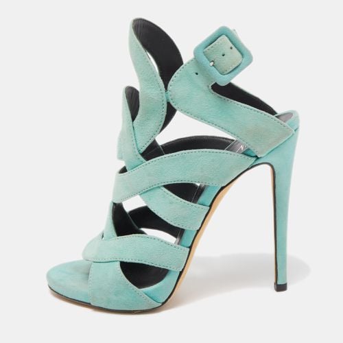 Suede Ankle Strap Sandals Size 35 - Giuseppe Zanotti - Modalova