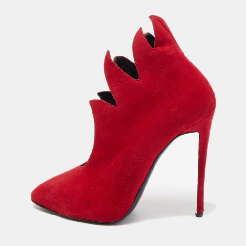 Suede Ankle Booties Size 37 - Giuseppe Zanotti - Modalova