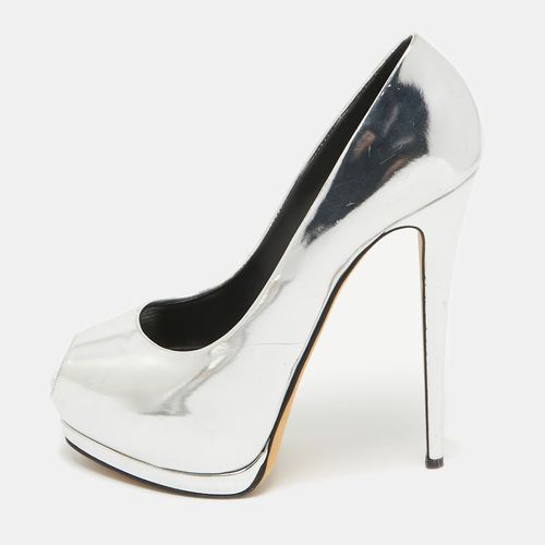 Leather Sharon Platform Pumps Size 40 - Giuseppe Zanotti - Modalova