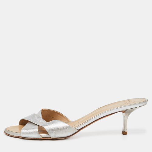 Leather Slide Sandals Size 39 - Giuseppe Zanotti - Modalova