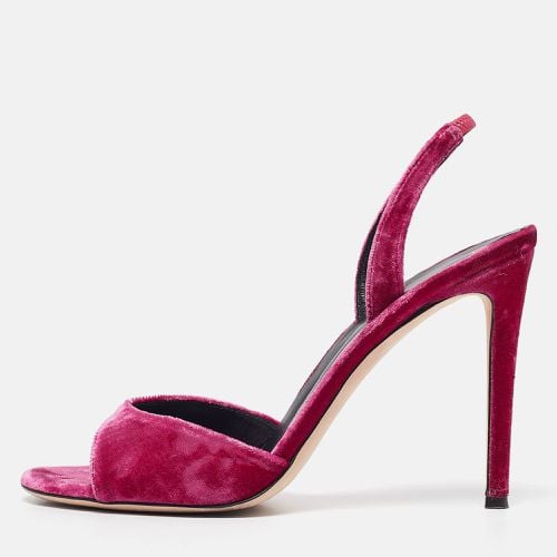 Velvet Nostyle Ankle Strap Sandals Size 39 - Giuseppe Zanotti - Modalova