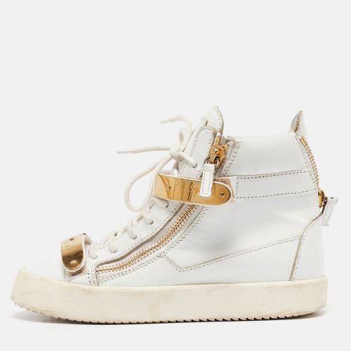 Leather London High Top Sneakers Size 37 - Giuseppe Zanotti - Modalova