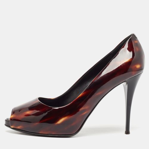 Patent Leather Peep Toe Pumps Size 39 - Giuseppe Zanotti - Modalova