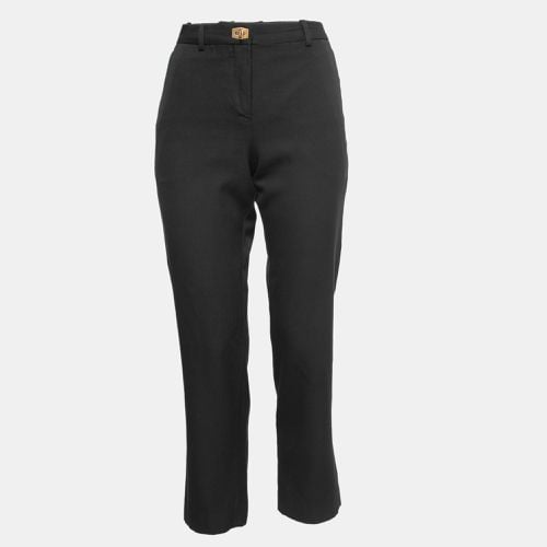 Wool Lock Cropped Trousers S - Givenchy - Modalova